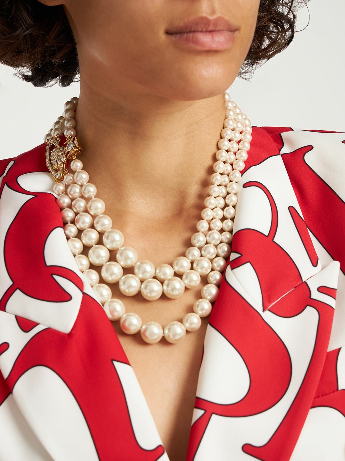 VIVIENNE WESTWOOD - Graziella Imitation Pearl Necklace