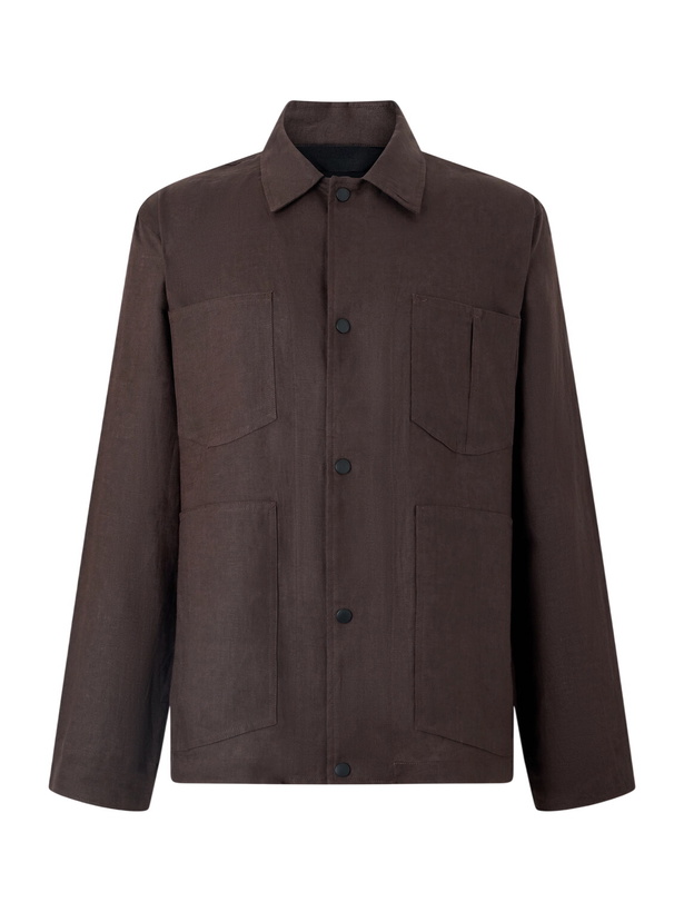 Photo: Rag & Bone - Calder Linen Jacket - Brown