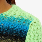 AGR Women's Lace Mohair Top in Multi