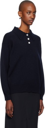 &Daughter Navy Edith Polo