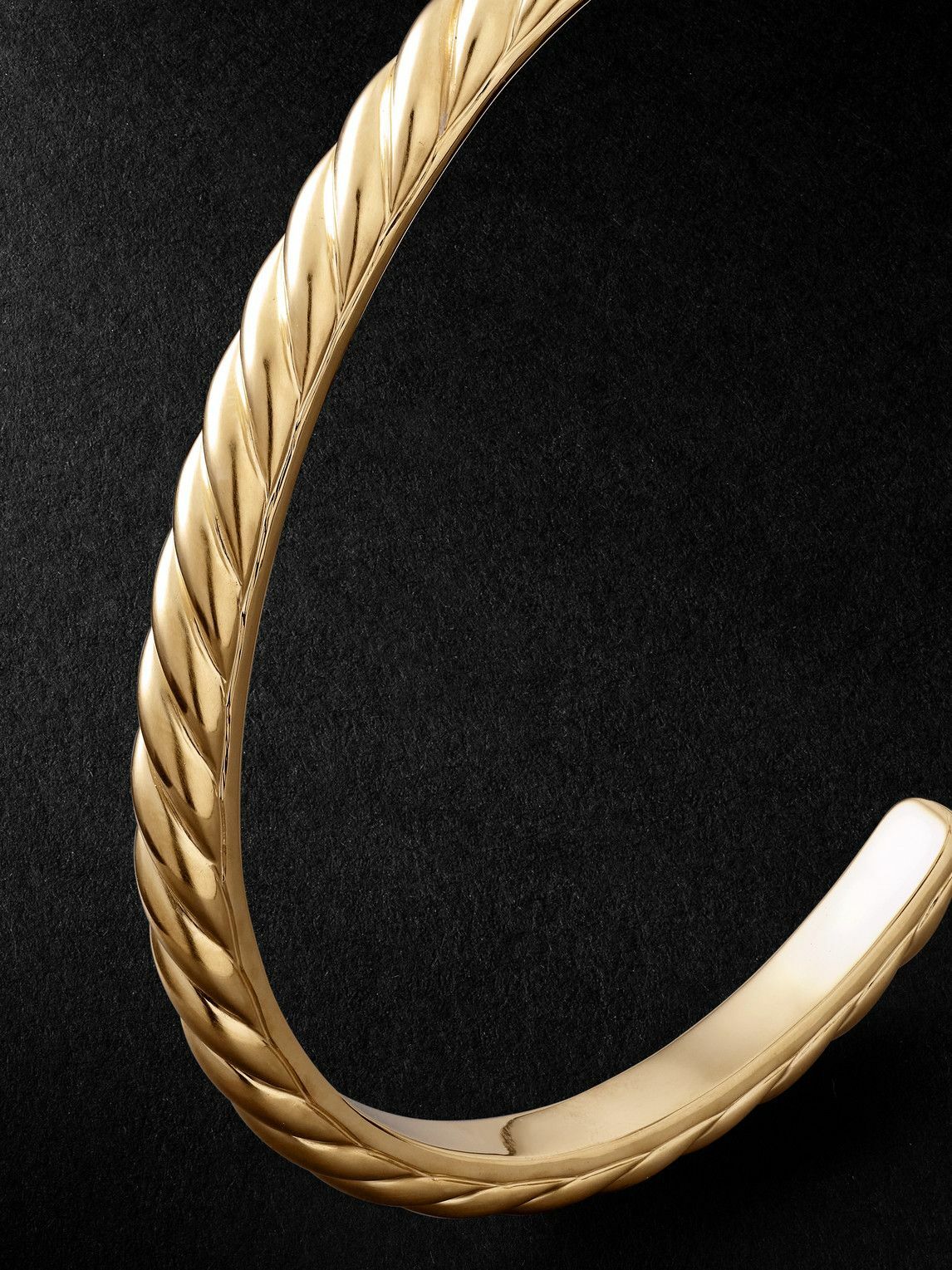 David Yurman - Sculpted Cable 18-Karat Gold Cuff