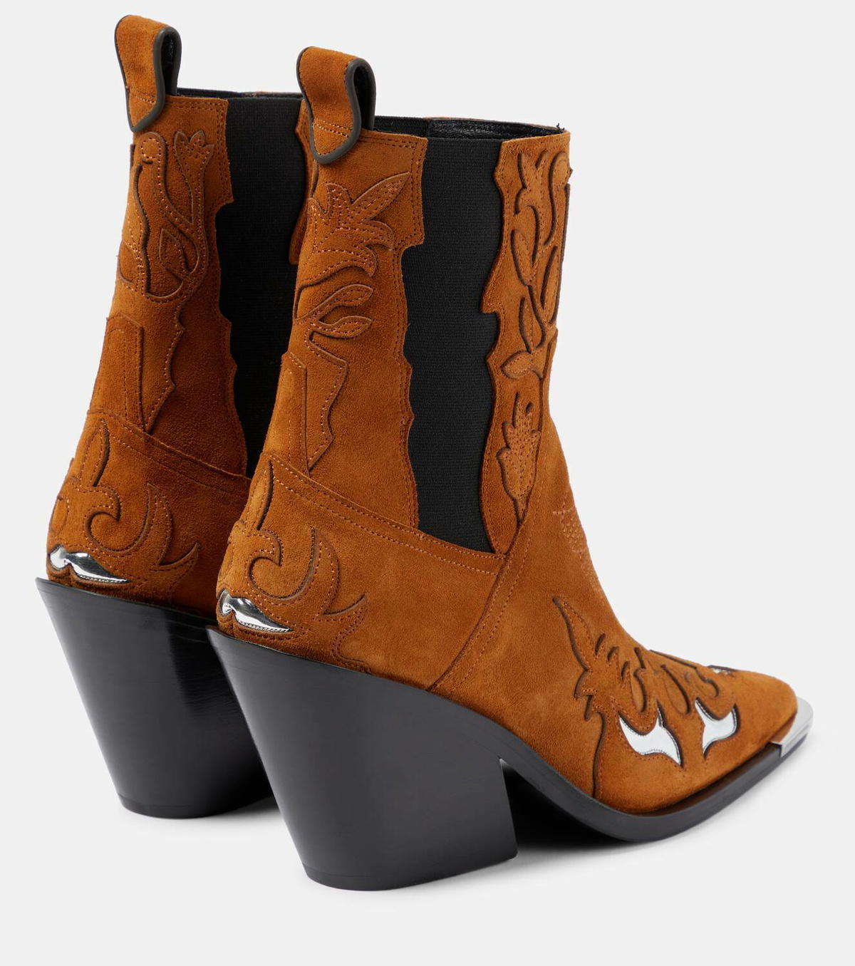 Rabanne Suede ankle boots