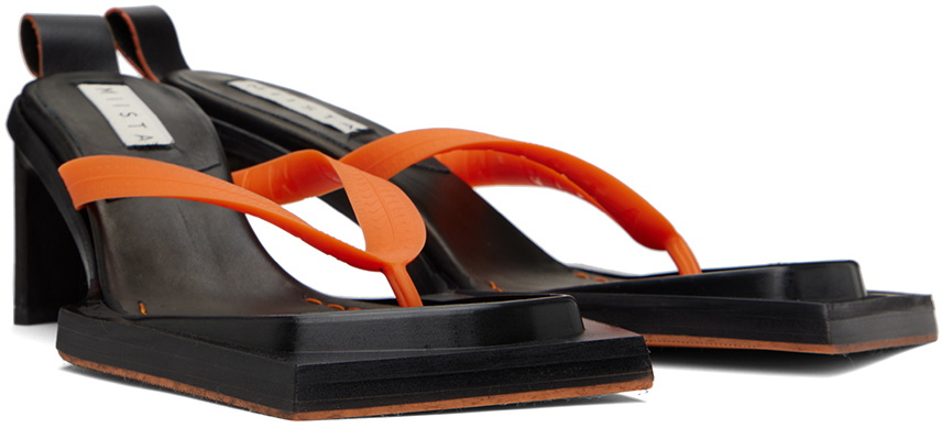 【関税込み】Miista ブラック Joyce ヒールサンダル Miista Black Joyce Heeled Sandals MIISTA