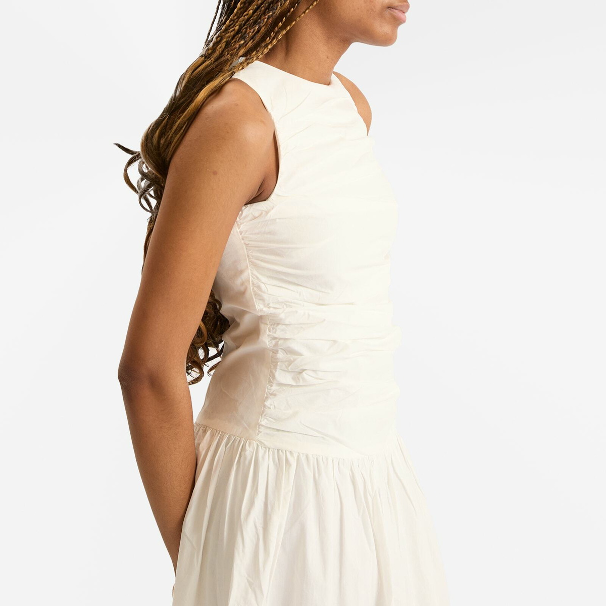 4th & Reckless Women's Zendaya Midi Dress in White