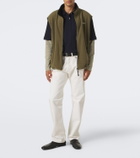 Miu Miu Fleece zip-up vest