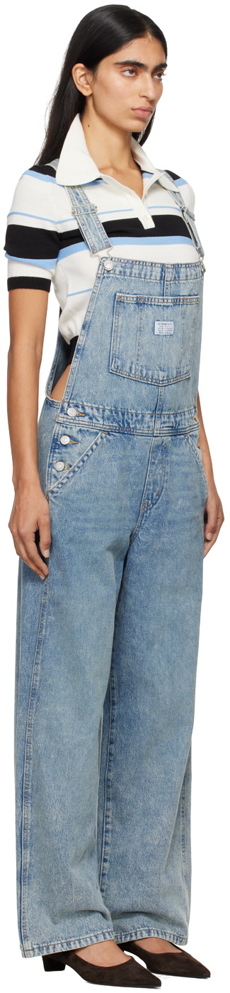 Levi's Blue Vintage Denim Overalls