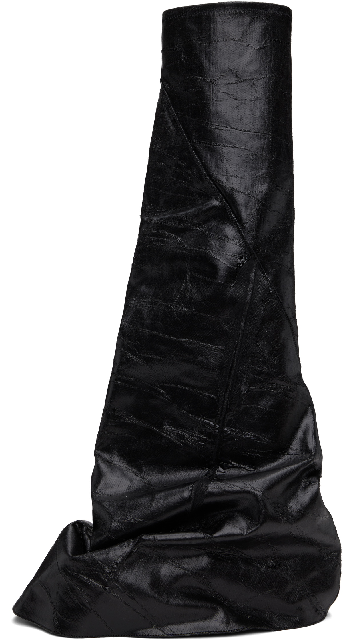 Rick Owens DRKSHDW Black Porterville Fetish Sneakers Rick