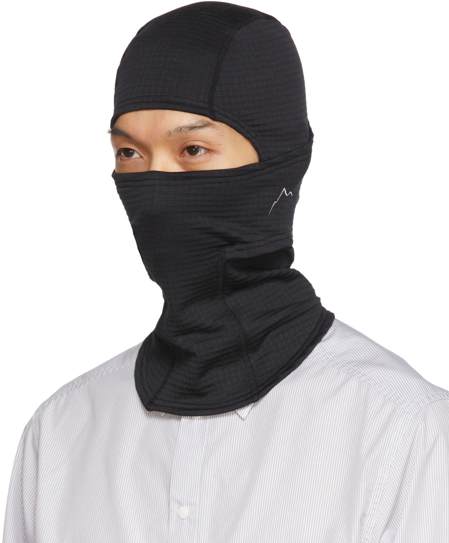 National Safety Apparel Black Power Grid Fleece FR Balaclava, 15 CAL/CM² (Each)