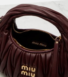 Miu Miu Wander Mini matelassé leather top-handle bag