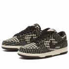 Nike Women's x Harris Tweed Dunk Low Sneaker in Multi-Color/Color-Multi/Color