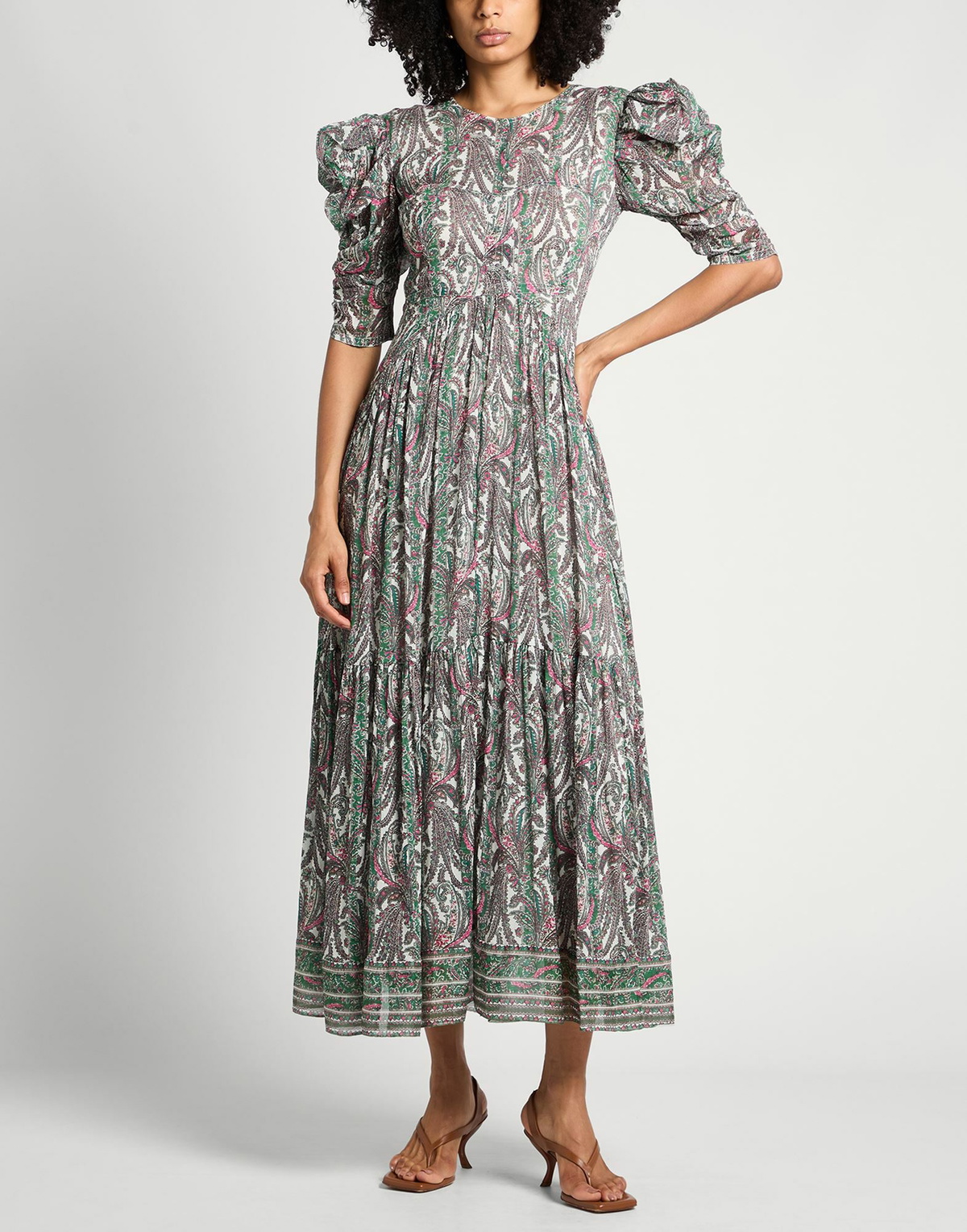 Isabel Marant Womens Maxi dress Dark in Green