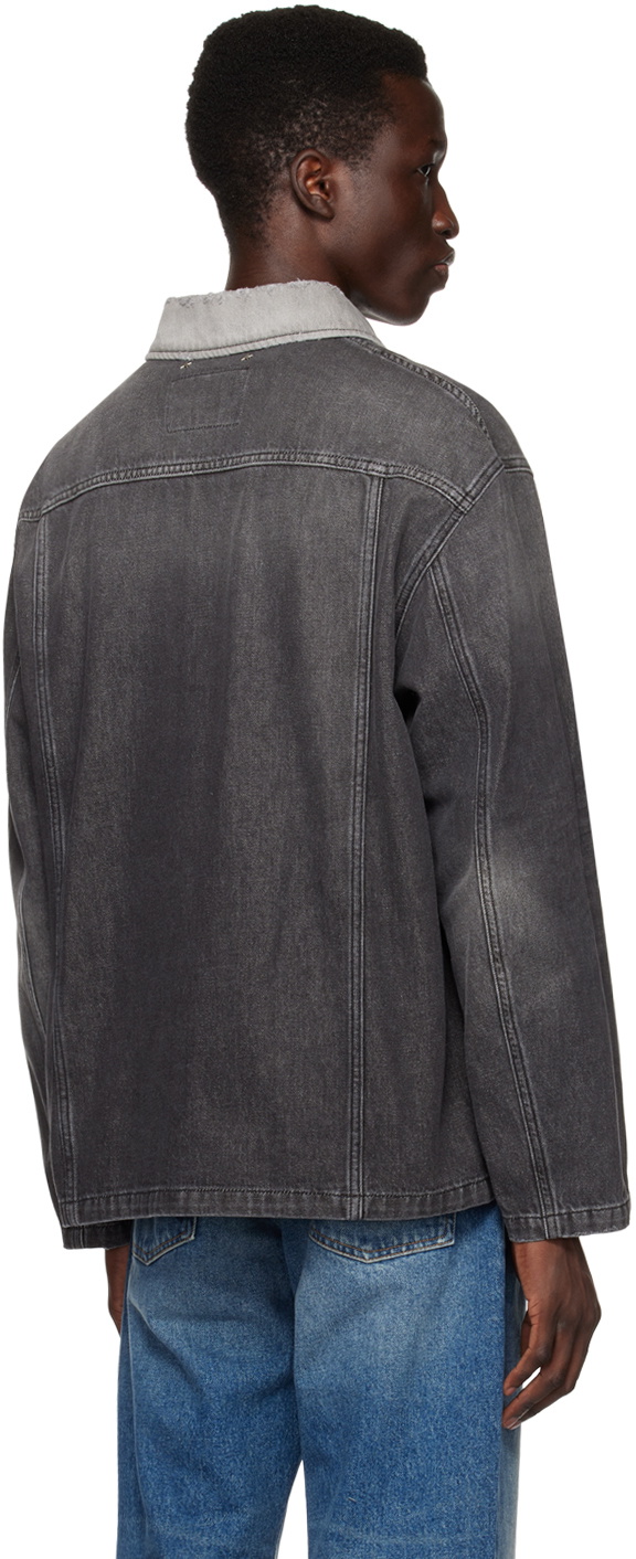 Golden Goose Black Patch Denim Jacket