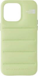 Urban Sophistication Green 'The Puffer' iPhone 15 Pro Max Case