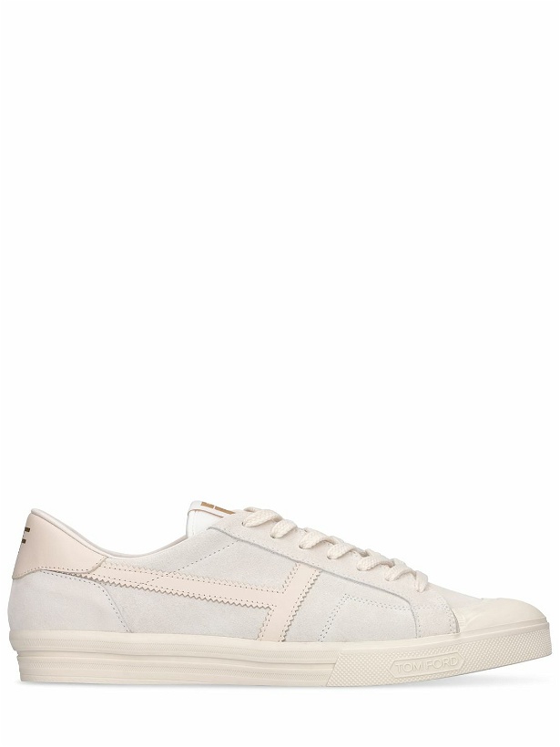 Photo: TOM FORD - Suede Low Top Sneakers