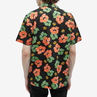 Nudie Jeans Co Men's Arvid Flower Hawaii Vacation Shirt in Black