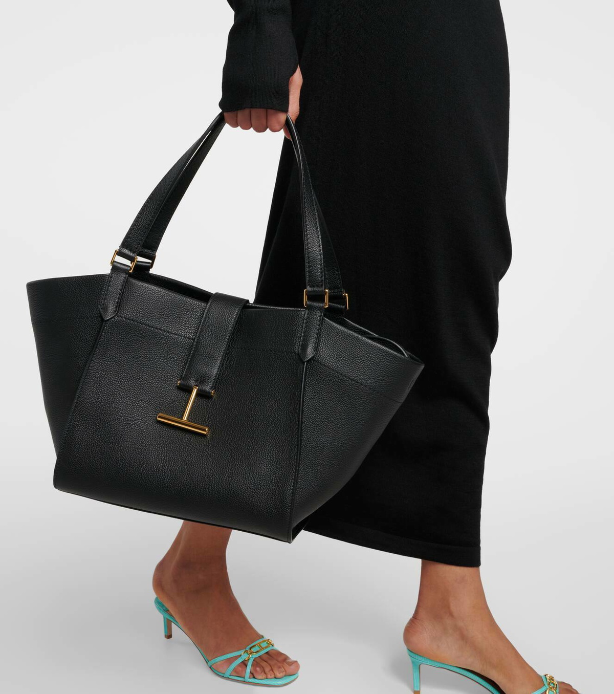 Tom Ford Tara Medium leather tote bag TOM FORD