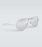 Bottega Veneta Sardine aviator sunglasses