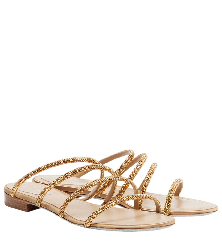 Photo: Rene Caovilla Erin crystal-embellished sandals