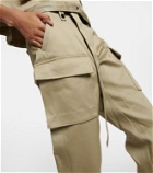 Sacai - Cotton twill cargo pants