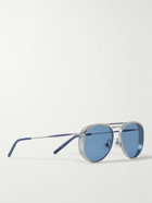 Matsuda - Aviator-Style Titanium and Acetate Sunglasses