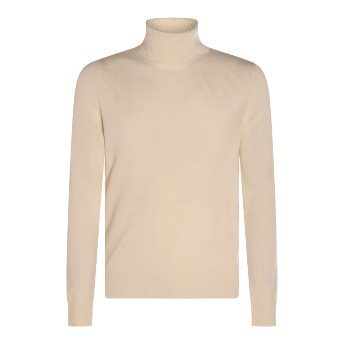 Malo White Cashmere Knitwear