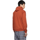 JW Anderson Orange Beaded Drawstring Hoodie