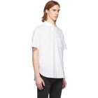 rag and bone White Fit 3 Short Sleeve Shirt