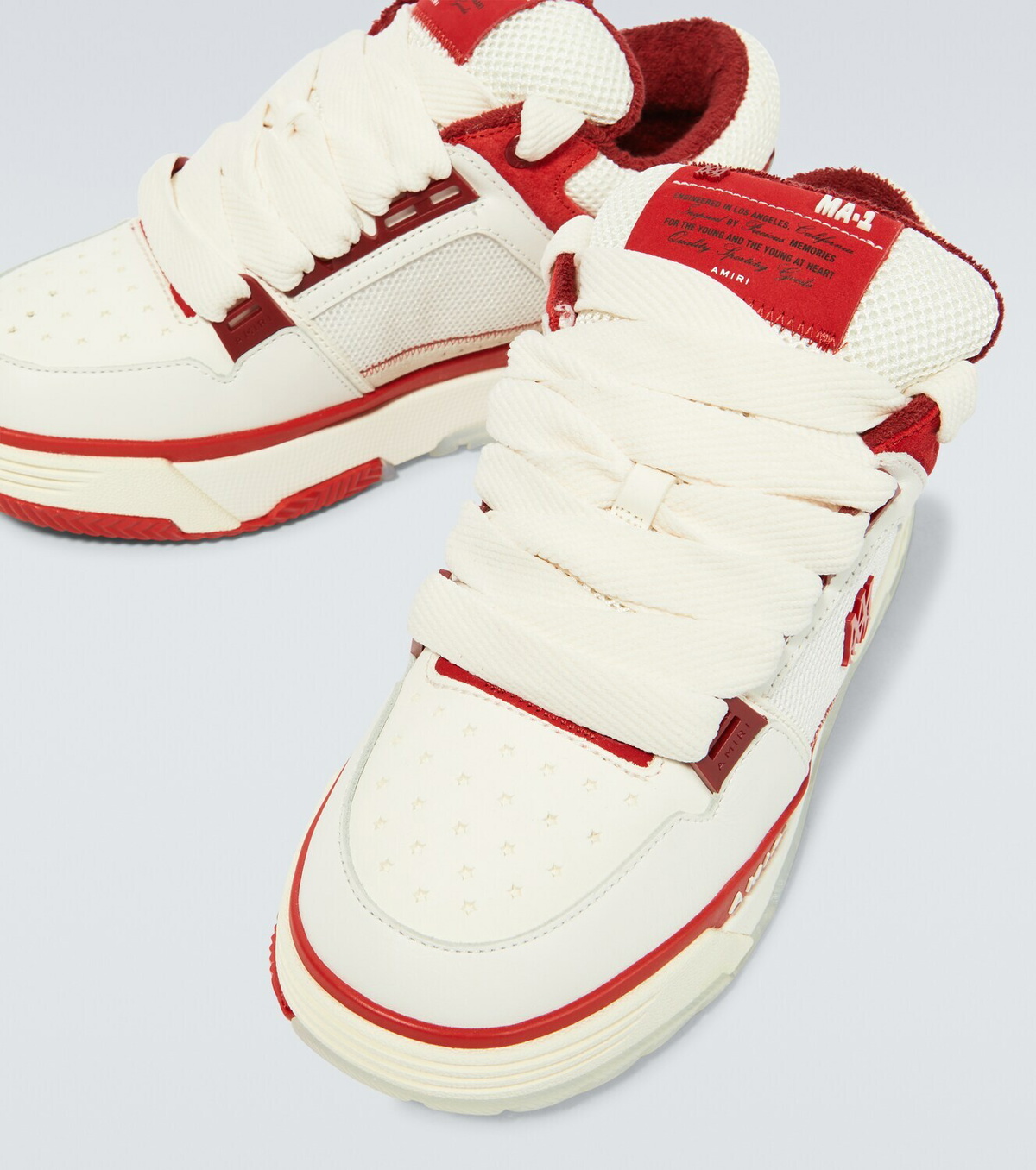 Amiri MA-1 leather and mesh sneakers Amiri