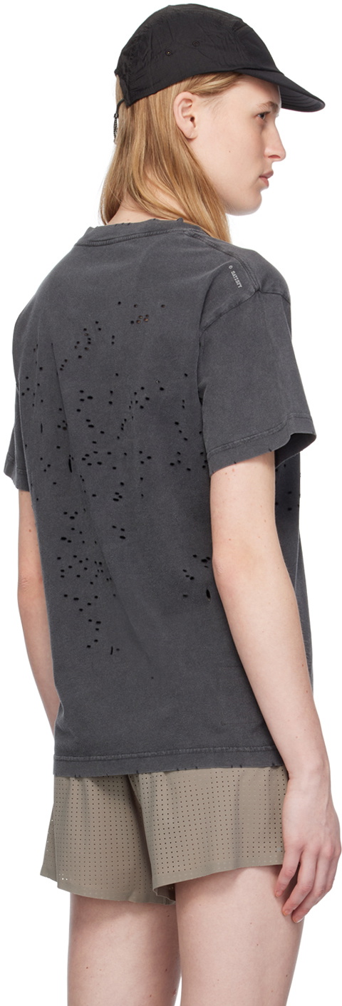 Satisfy Black Ventilated T-Shirt