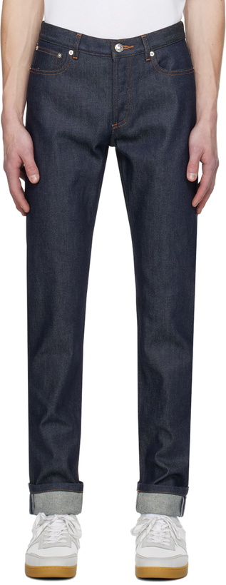 Photo: A.P.C. Indigo Petit New Standard Jeans