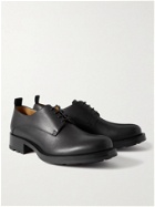 Valentino - Valentino Garavani Roman Stud Leather Derby Shoes - Black