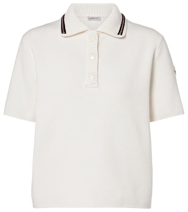 Photo: Moncler Cotton polo shirt