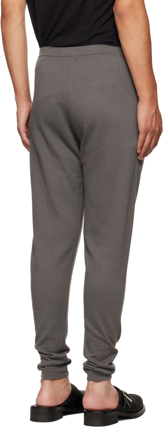 Label Under Construction Gray Perforated Lounge Pants