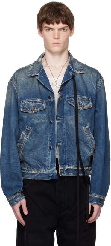 Photo: Ann Demeulemeester Blue Raf 5-Pockets Standard Denim Jacket