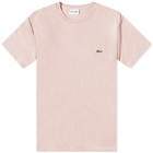 Lacoste Men's Classic Pima T-Shirt in Waterlilly Pink