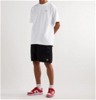 Nike - NRG Logo-Embroidered Cotton-Jersey T-Shirt - White