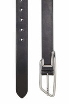 Diesel 3cm belt in pull-up leather - Belts Womens in Black