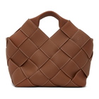 Loewe Tan Woven Basket Tote