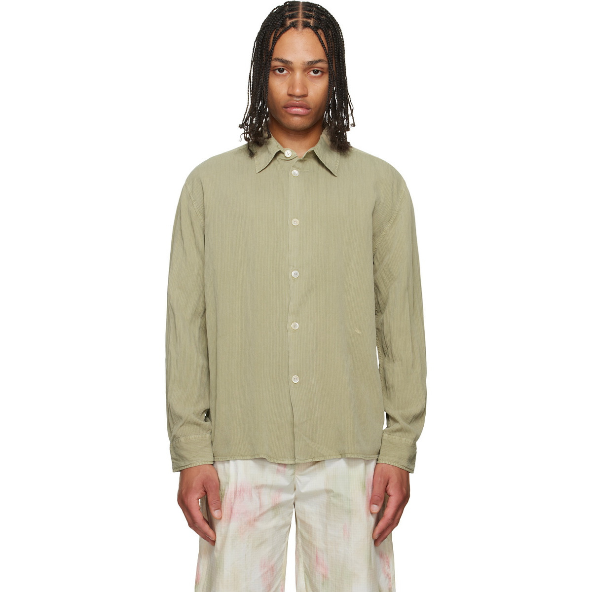 OUR LEGACY Off-White Big Piquet Polo Our Legacy