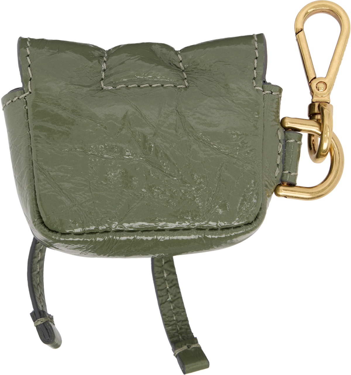 Acne Studios Khaki Multipocket Headphone Case