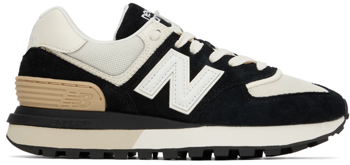 Photo: New Balance Black 574 Legacy Sneakers