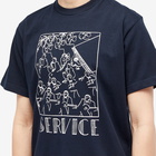 Service Works Men's Bebop T-Shirt in Navy