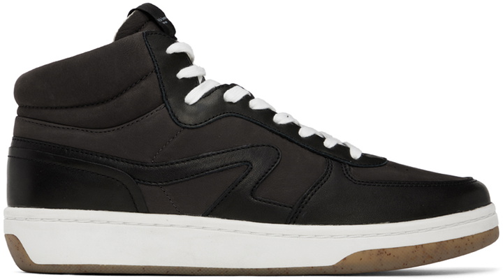 Photo: rag & bone Brown & Black Retro Court Mid Sneakers