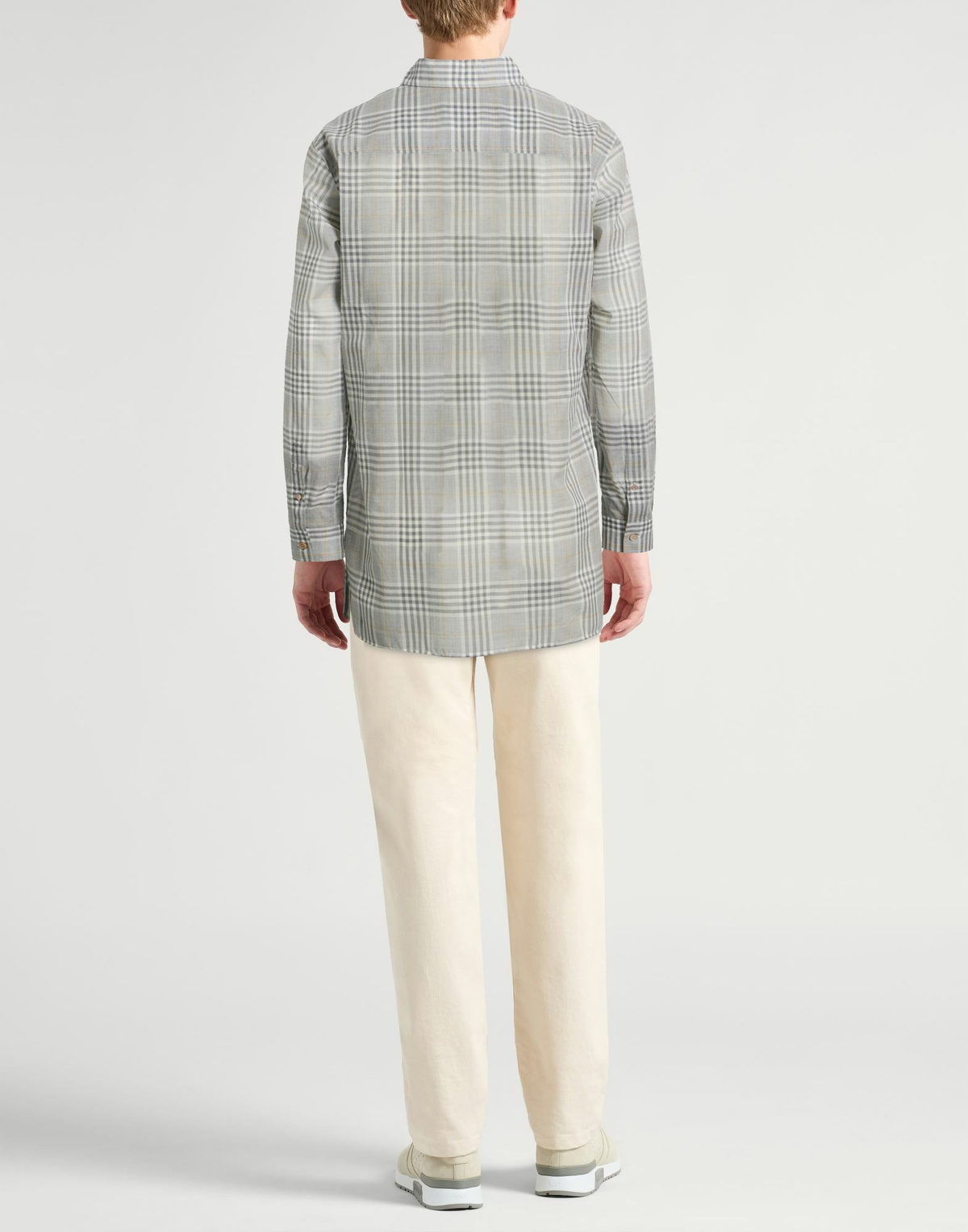 Agnona Mens Shirt in Light grey