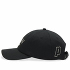 Les Deux Men's Prince Dad Cap in Black 