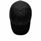 Polo Ralph Lauren Men's Classic Baseball Cap in Black/Red