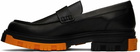 AMIRI Black Military Slip-On Loafers