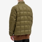 Polar Skate Co. Men's Lightweight Puffer Jacket in Army Green