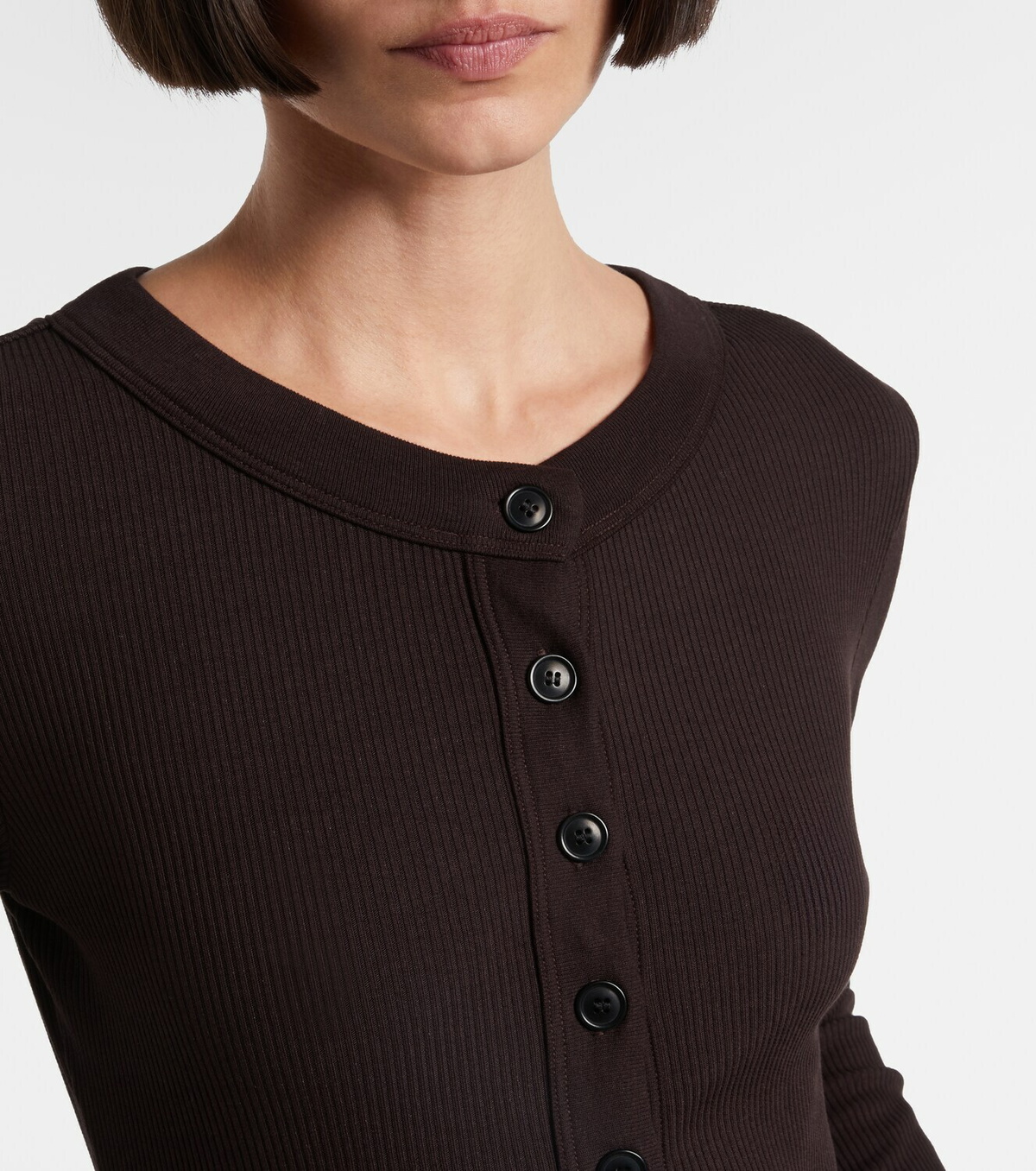 Citizens of Humanity Ribbed-knit jersey top