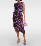 Dries Van Noten Asymmetric Virgo 95 leather pumps